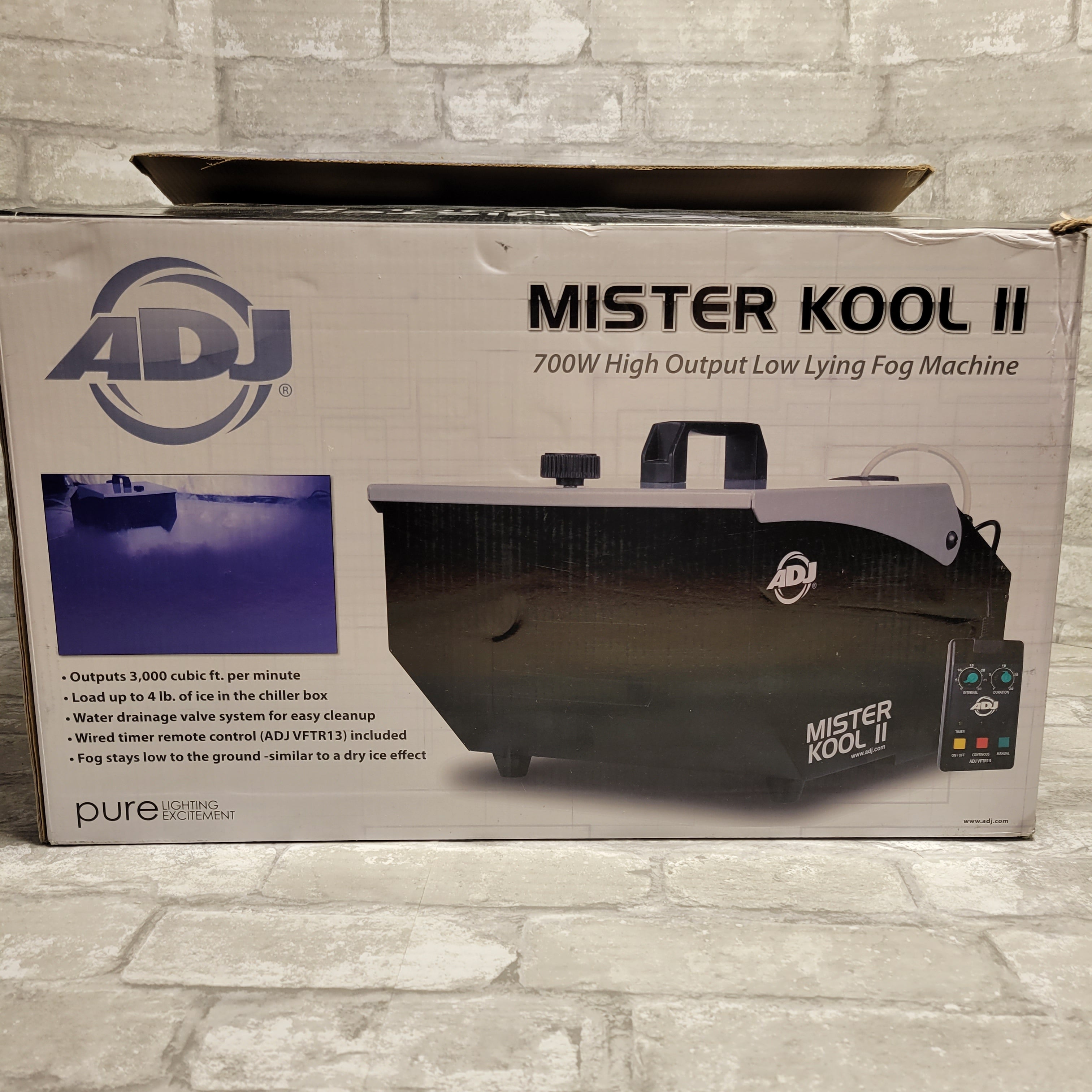 ADJ Products MISTER-KOOL-II Grave Yard Low Lying Water Based Fog Machine (8042216456430)